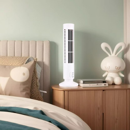 Bladeless Desktop Fan | Compact USB Desk Fan with Two Speed Settings 7
