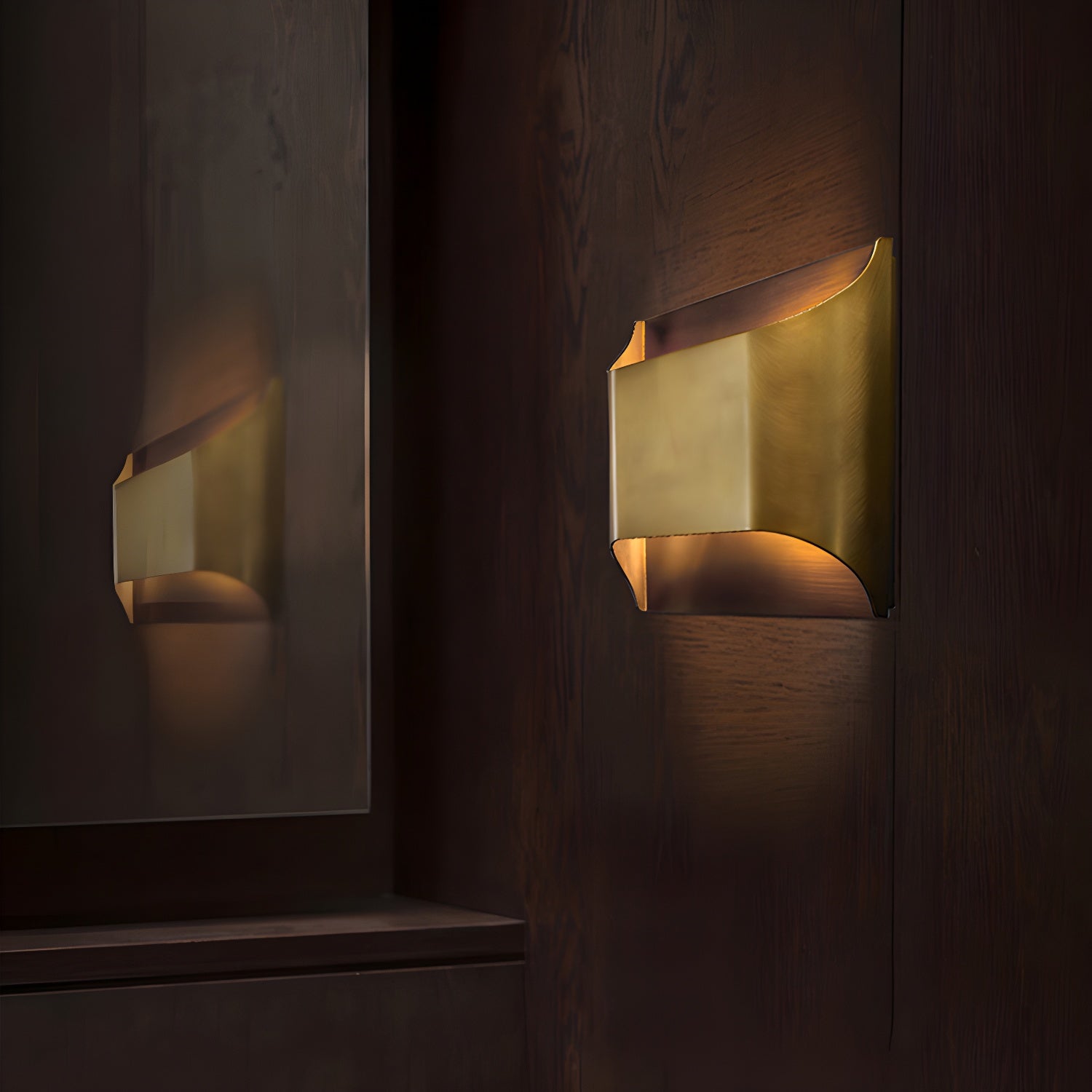 Brass Wall Sconce Lighting | Elegant Design with G9 Fitting and Dual Light Direction 3