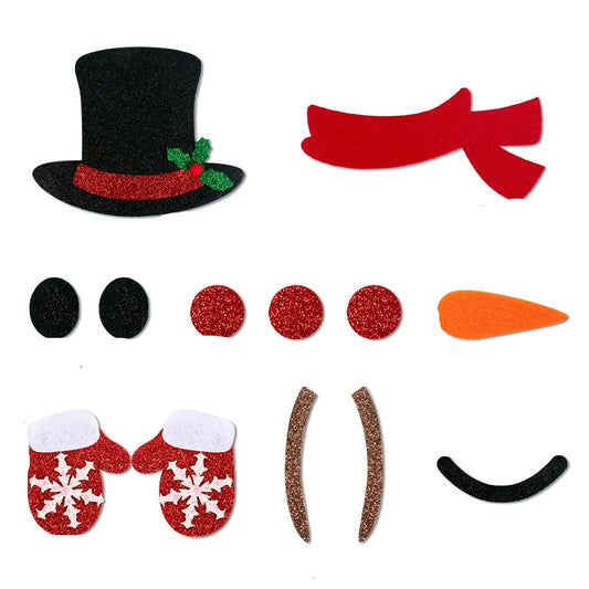 Cartoon Christmas Stickers | Fun Wall Decals for Holiday Cheer 0