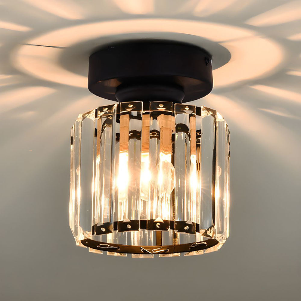 Ceiling Light Fixture | Elegant Crystal Flush Mount Design 6