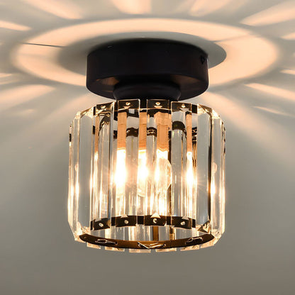 Ceiling Light Fixture | Elegant Crystal Flush Mount Design 6