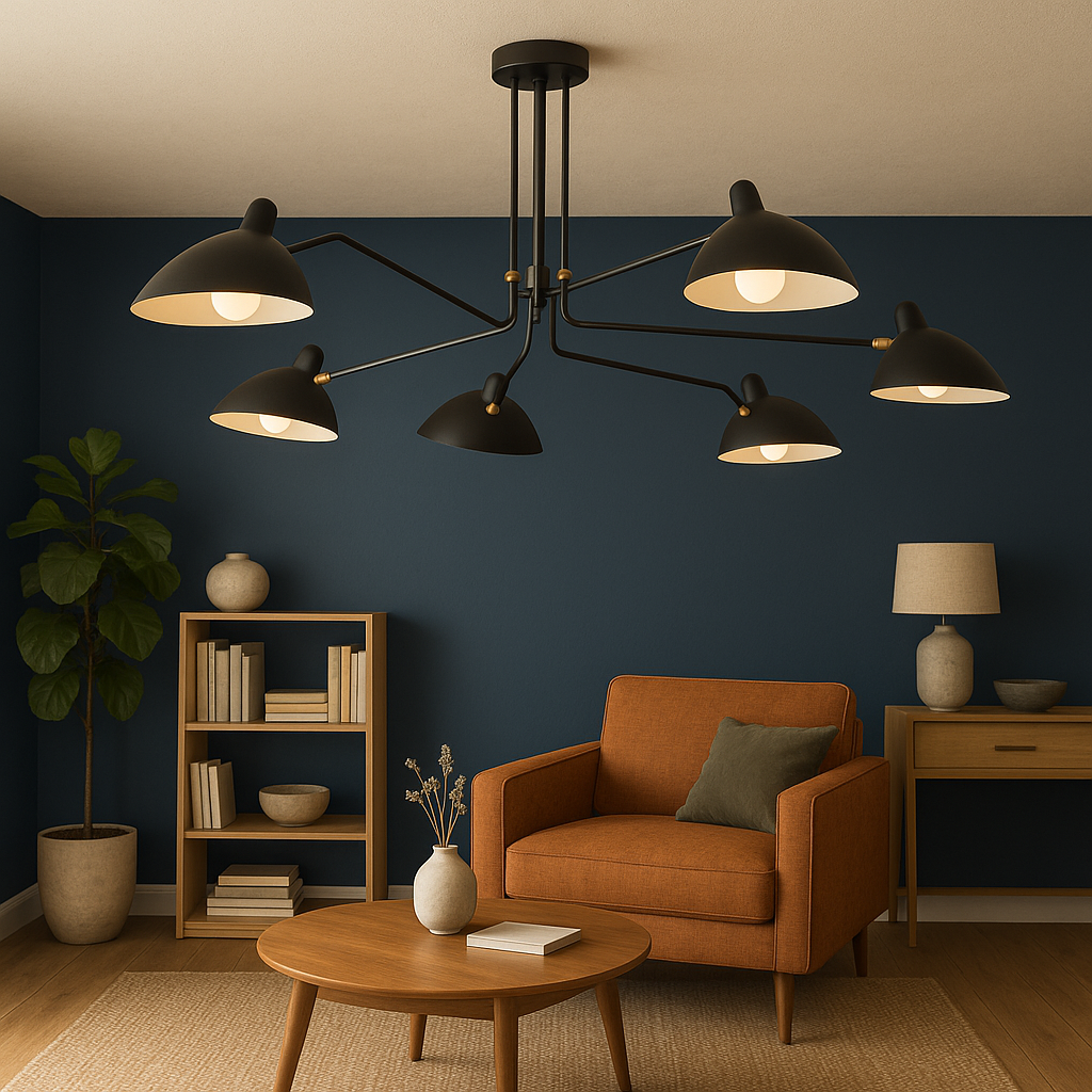 Ceiling Light Fixture | Modern Design Inspired by Mid-Century Aesthetics 3