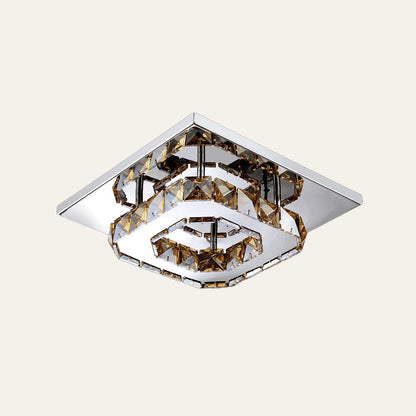 Ceiling Light | Elegant Crystal LED Flush Mount Fixture 4