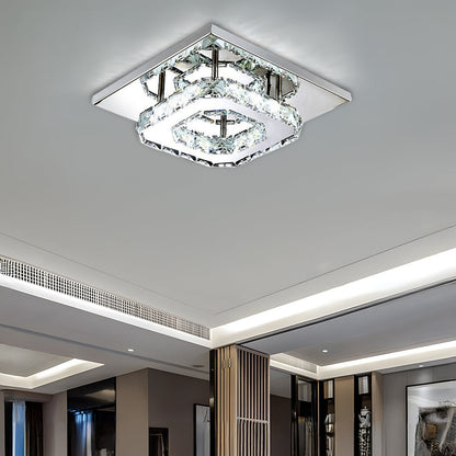 Ceiling Light | Elegant Crystal LED Flush Mount Fixture 5