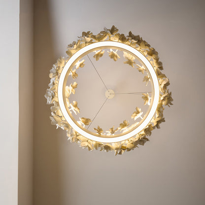 Ceramic Flower Chandelier | Modern Design with Adjustable Height for Dining Room 4