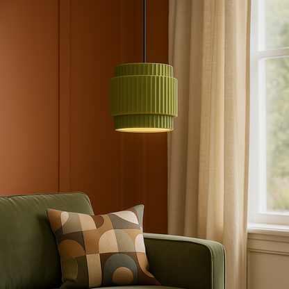 Ceramic Pendant Lamp | Colorful Matte Shades for Kitchen Island Lighting 2