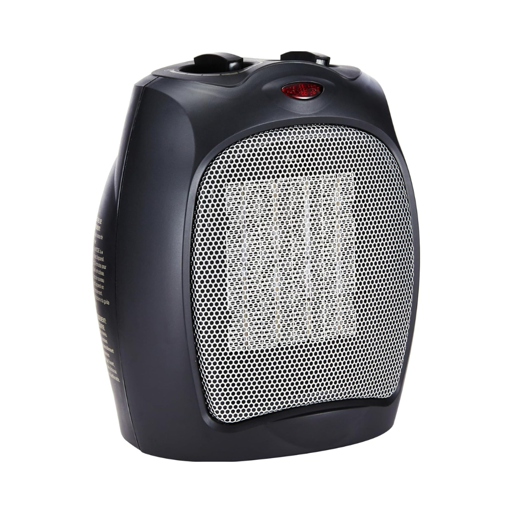 Ceramic Space Heater | Portable Electric Heater with Adjustable Thermostat and Safety Features 1