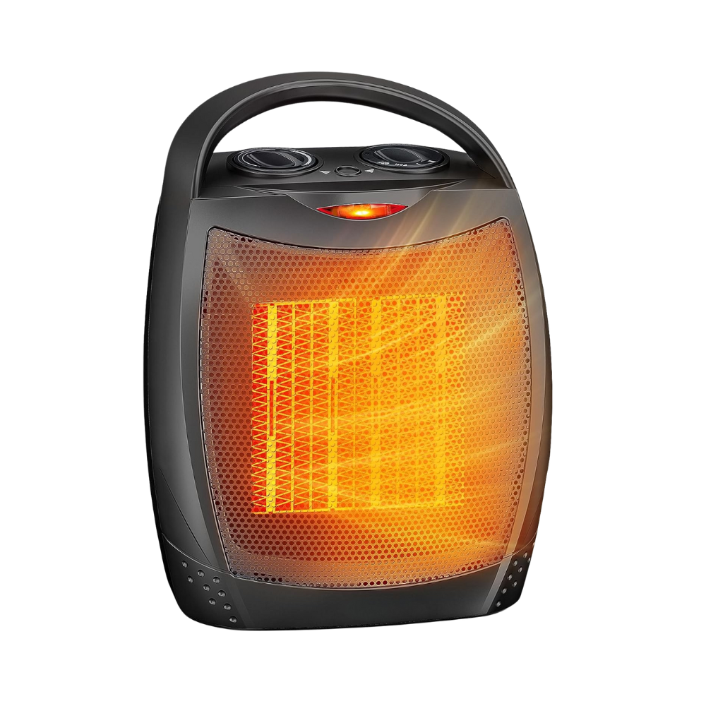 Ceramic Space Heater | Remote-Controlled Electric Heater for Fast Heating 2