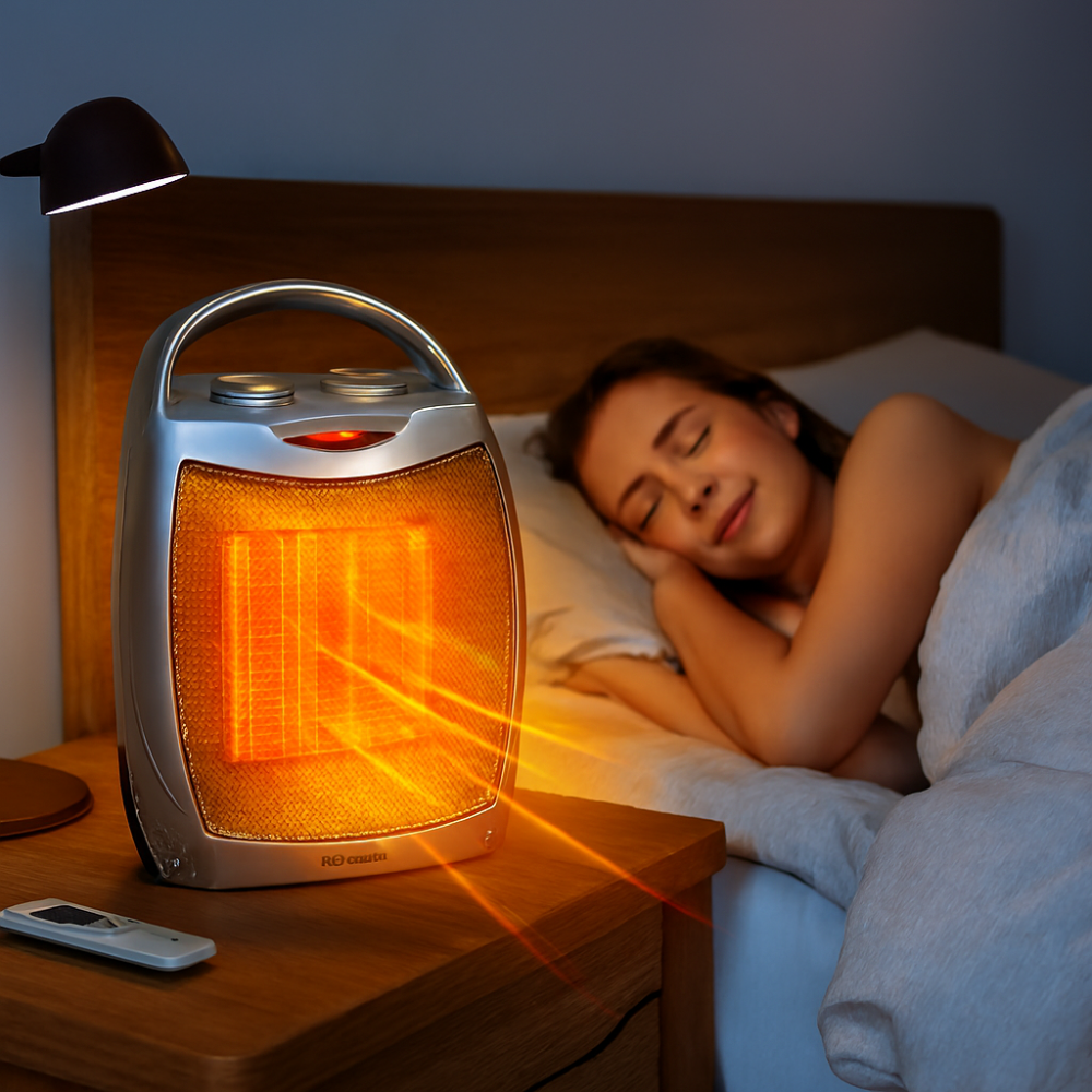 Ceramic Space Heater | Remote-Controlled Electric Heater for Fast Heating 7
