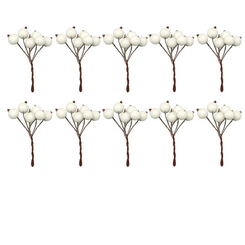 Christmas Berries Bundle | Realistic Imitation Decorative Accents 6