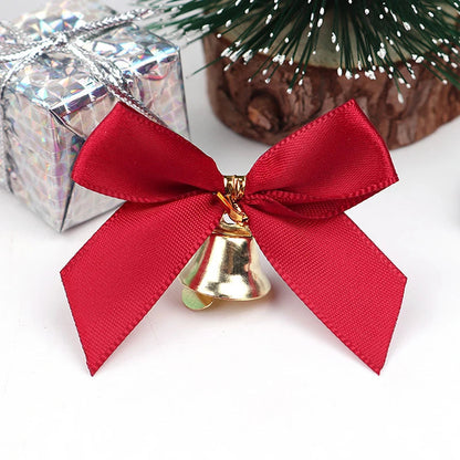 Christmas Bow Set | Elegant Bows with Bells for Festive Decor 1