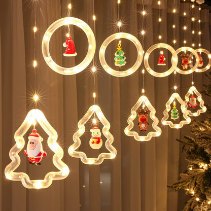 Christmas Greeting Ring | 3.0m LED Lighting with Mini Figures 5