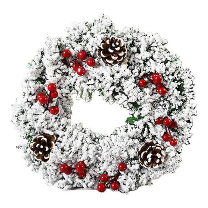 Christmas Pendant Wreath | Festive Artificial Decoration for Home 1