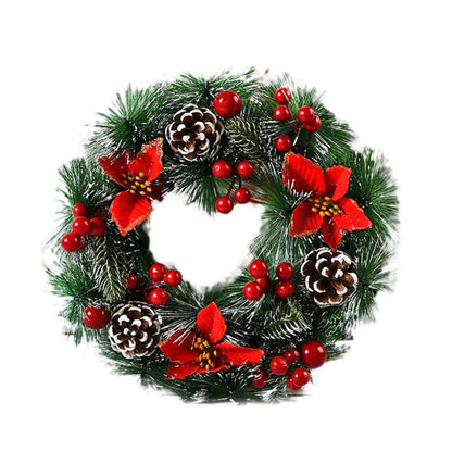 Christmas Pendant Wreath | Festive Artificial Decoration for Home 2