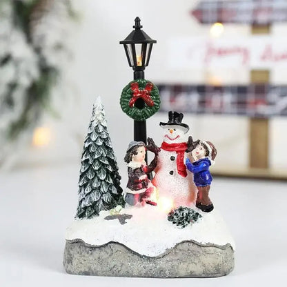 Christmas Village Decoration | LED Illuminated Festive Landscape 0