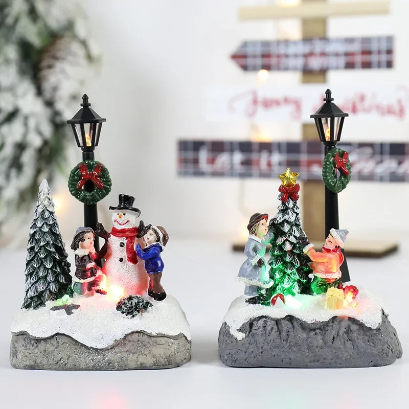 Christmas Village Decoration | LED Illuminated Festive Landscape 1
