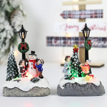 Christmas Village Decoration | LED Illuminated Festive Landscape 1