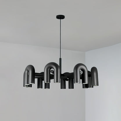 Cirkus Chandelier | Customizable U-Shape LED Lighting Fixture 15