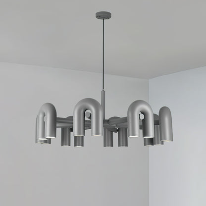 Cirkus Chandelier | Customizable U-Shape LED Lighting Fixture 17