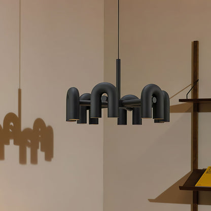Cirkus Chandelier | Customizable U-Shape LED Lighting Fixture 5