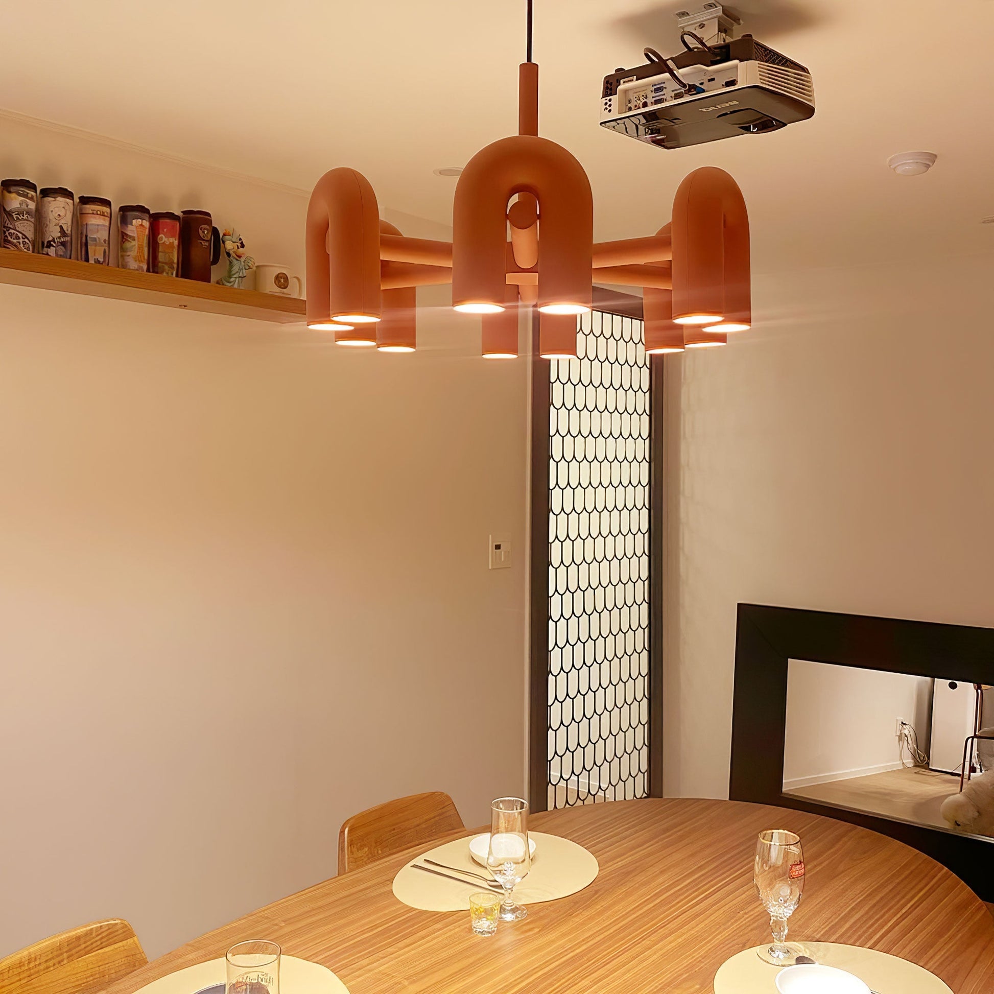 Cirkus Chandelier | Customizable U-Shape LED Lighting Fixture 6