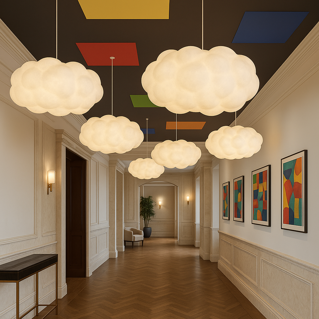 Cloud-Inspired Pendant Lamp | Contemporary Design for Modern Spaces 3