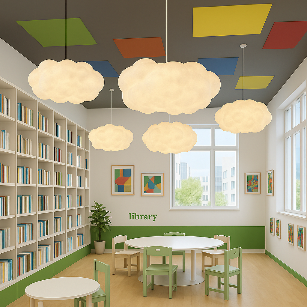 Cloud-Inspired Pendant Lamp | Contemporary Design for Modern Spaces 4