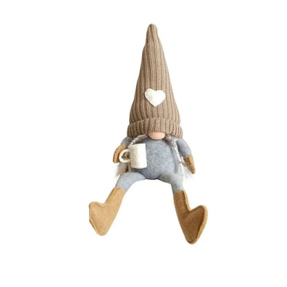 Coffee Gnomes Decoration | Adorable Knitted Figures for Cozy Spaces 8