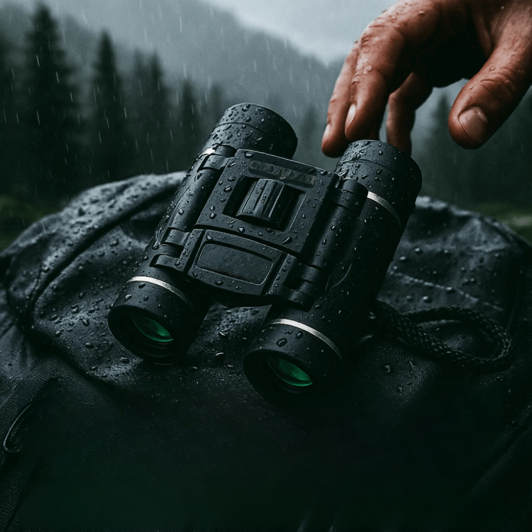 Compact Binoculars | 40x Zoom with Wide Field of View for Birdwatching and Travel 2