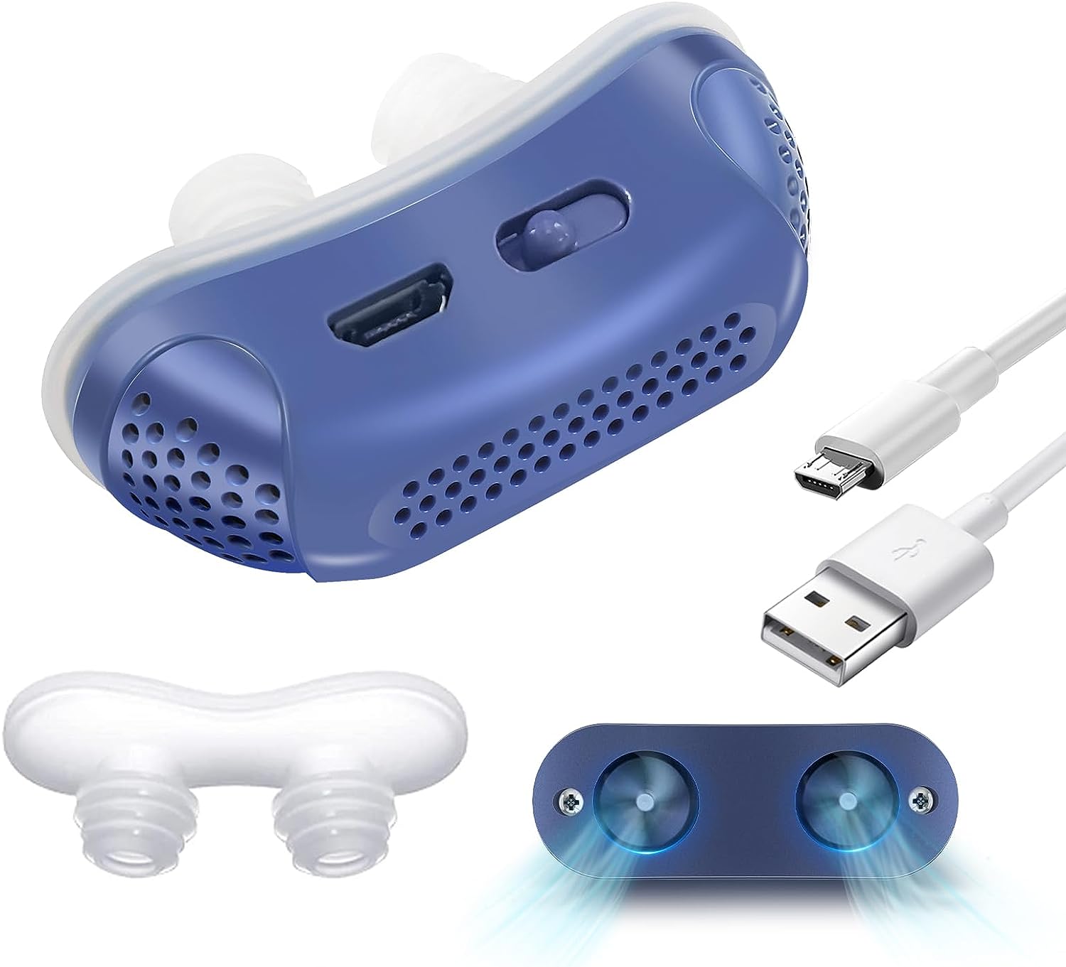 Compact CPAP Device | Gentle Airflow for Sleep Apnea Relief, Lightweight and Travel-Friendly 1
