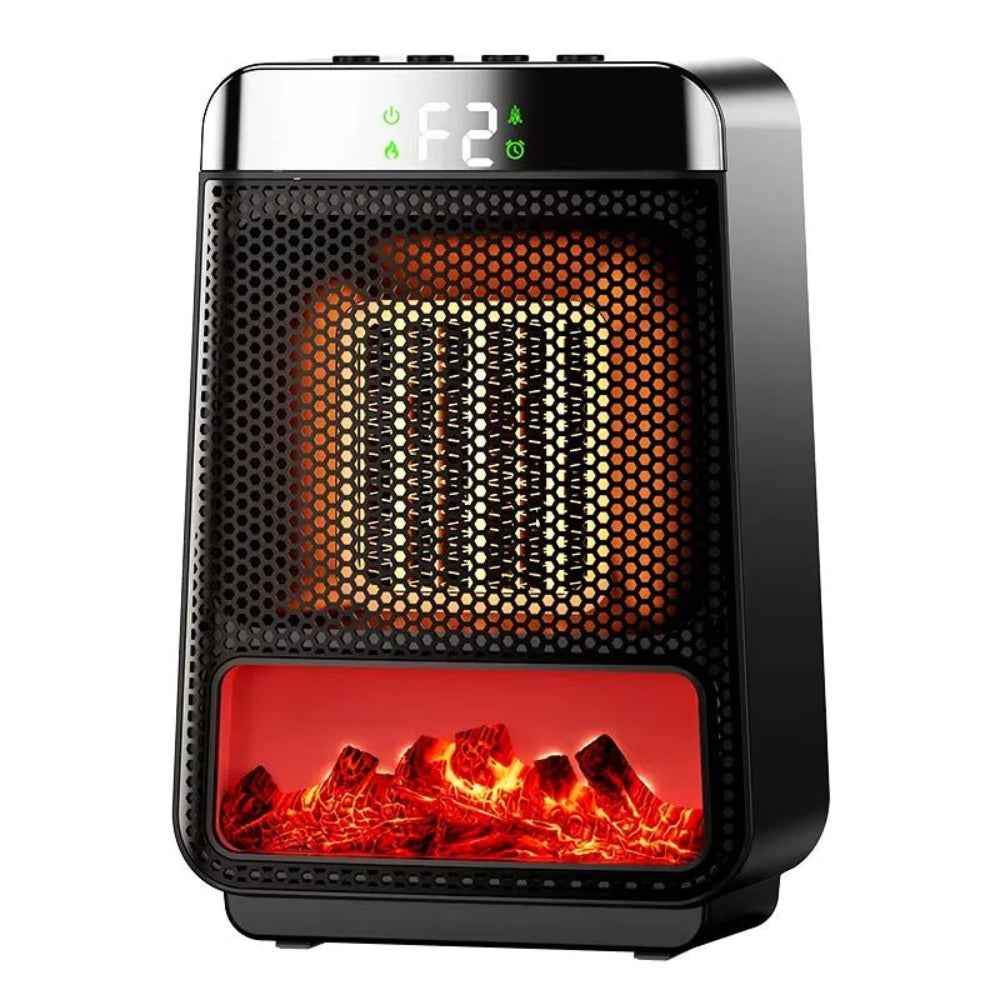 Compact Electric Space Heater | Portable Energy-Efficient Design with Adjustable Thermostat 1