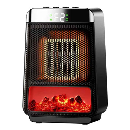 Compact Electric Space Heater | Portable Energy-Efficient Design with Adjustable Thermostat 1