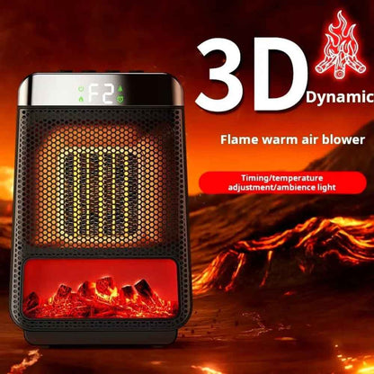 Compact Electric Space Heater | Portable Energy-Efficient Design with Adjustable Thermostat 4