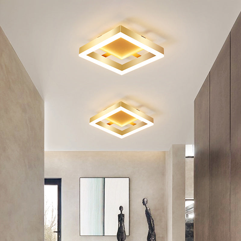 Contemporary Ceiling Light | Energy-Efficient LED Flush Mount Design 3
