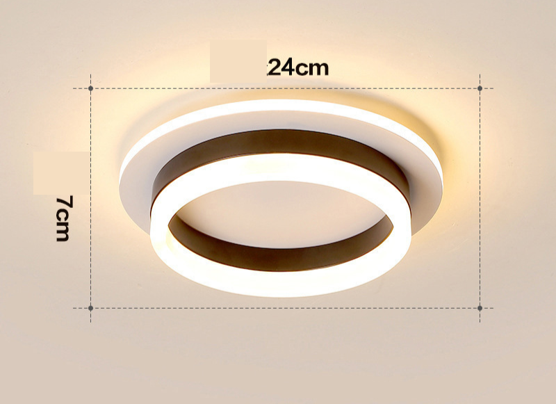 Contemporary Ceiling Light | Energy-Efficient LED Flush Mount Design 4
