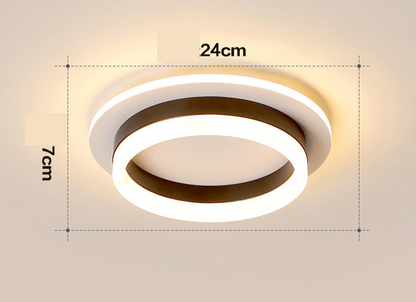 Contemporary Ceiling Light | Energy-Efficient LED Flush Mount Design 4