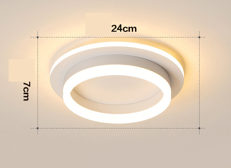 Contemporary Ceiling Light | Energy-Efficient LED Flush Mount Design 5