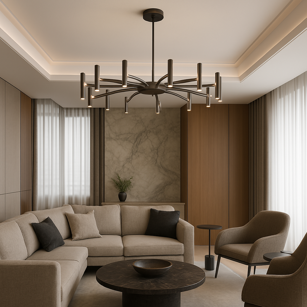 Contemporary Chandelier | 12 Heads for Modern Home Lighting 2