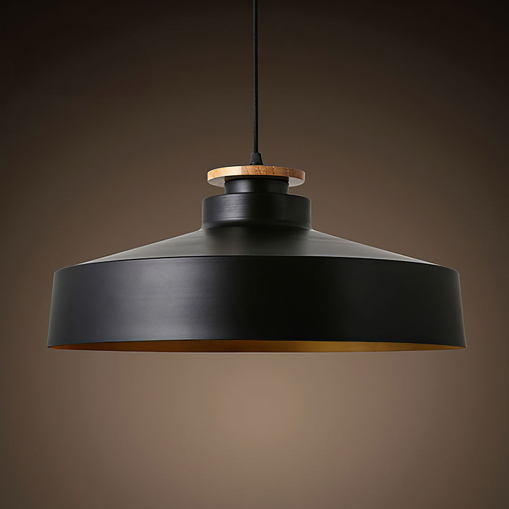 Contemporary Kitchen Pendant Lamp | Wood and Aluminum Design 3