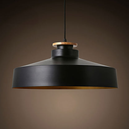 Contemporary Kitchen Pendant Lamp | Wood and Aluminum Design 3