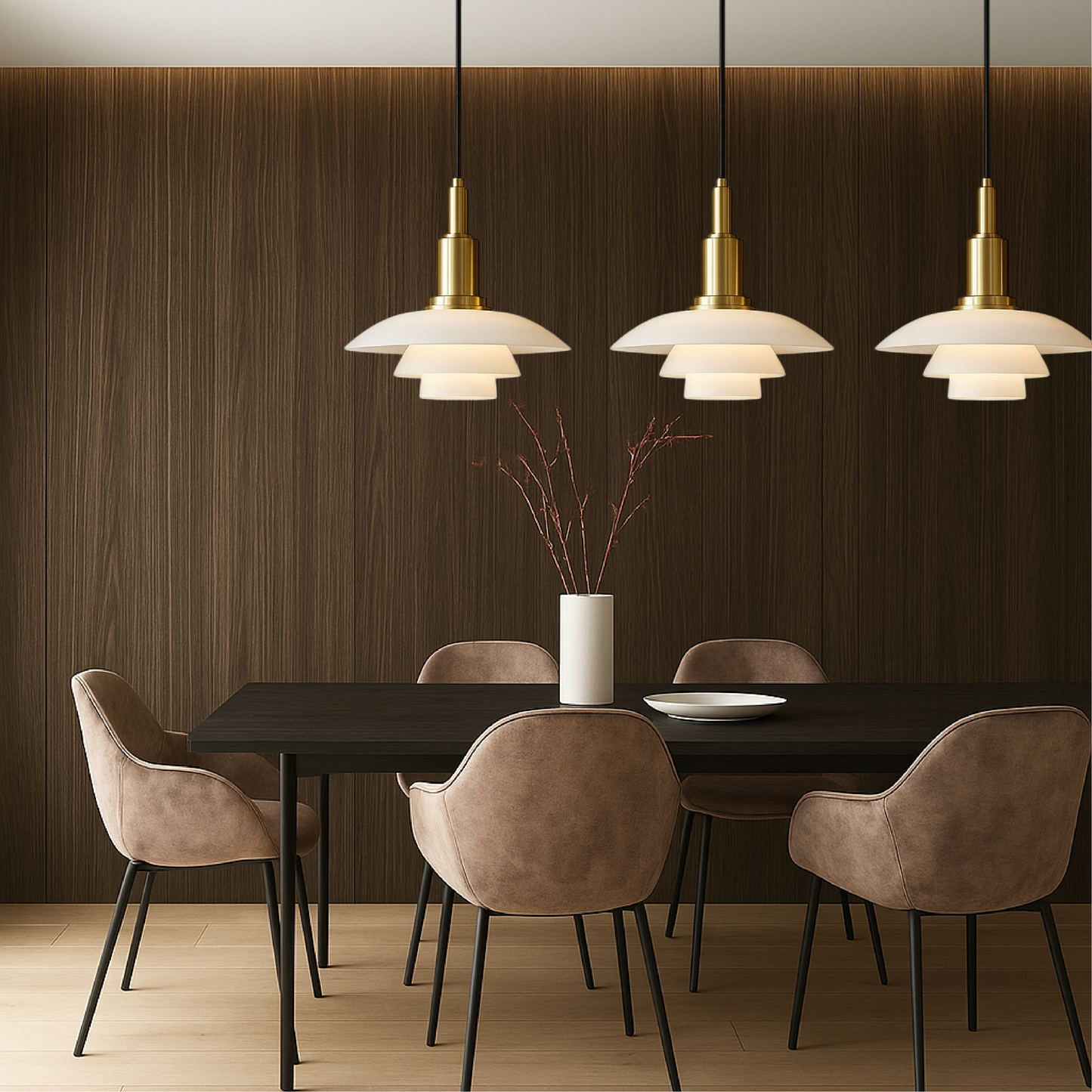 Contemporary Pendant Lamp | Adjustable Multi-Head Design for Dining 4