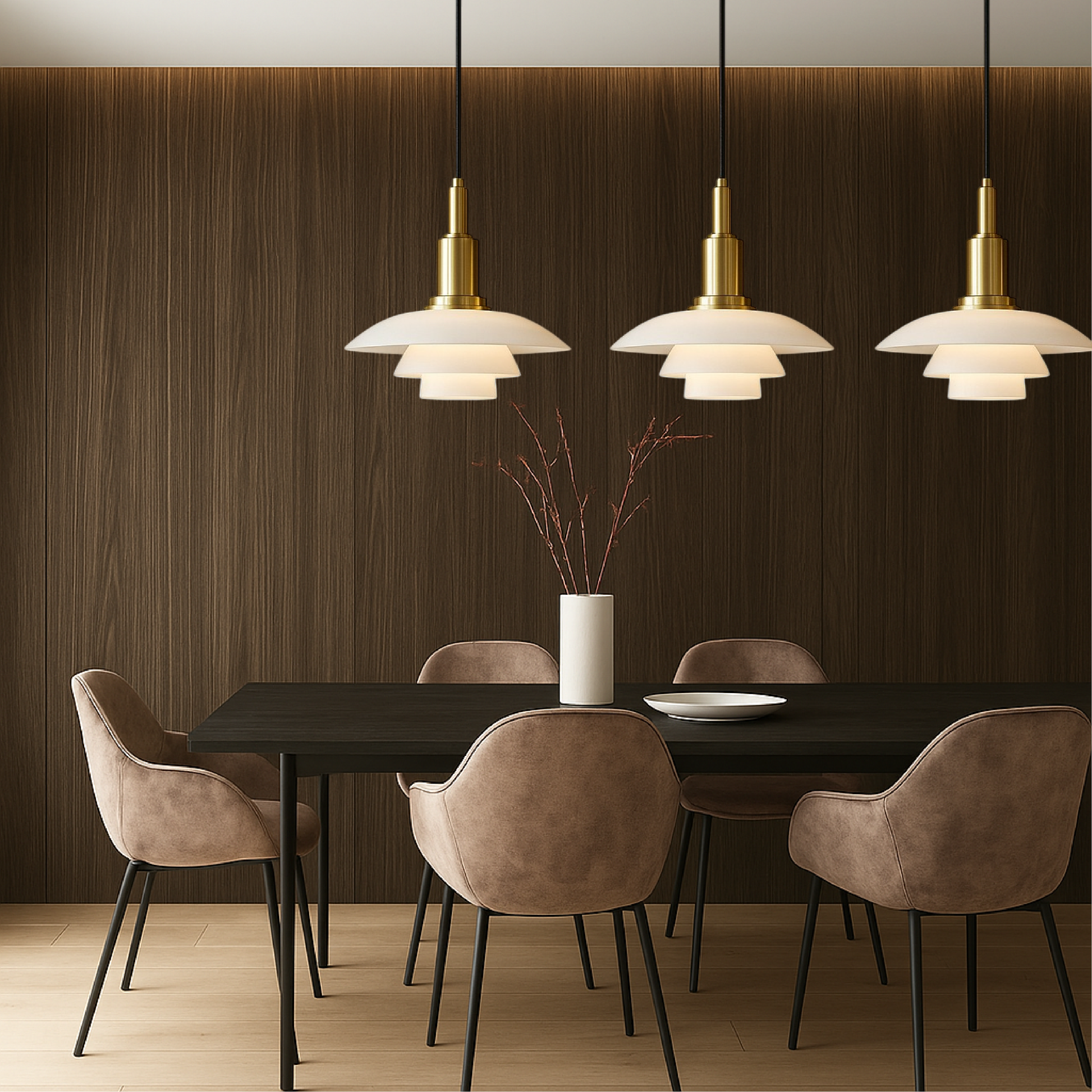 Contemporary Pendant Lamp | Adjustable Multi-Head Design for Dining 4