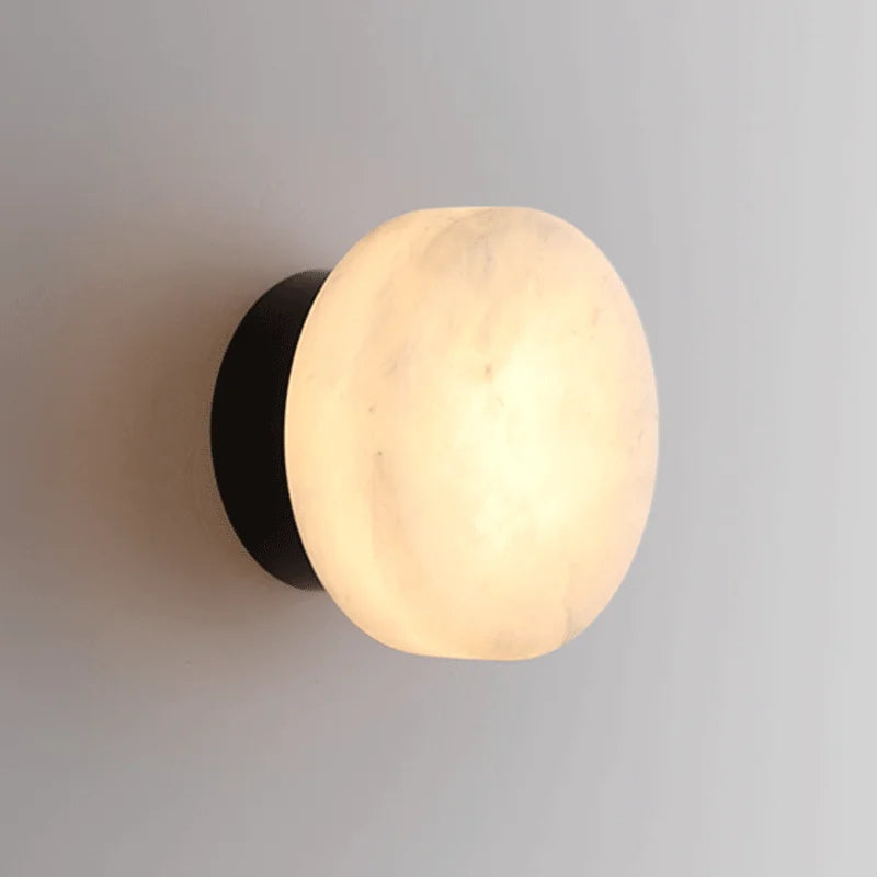 Contemporary Wall Lamp | Elegant Marble Design for Modern Spaces 0