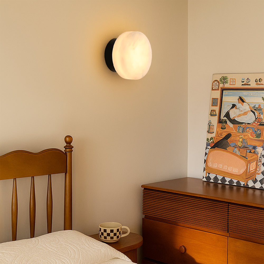 Contemporary Wall Lamp | Elegant Marble Design for Modern Spaces 1