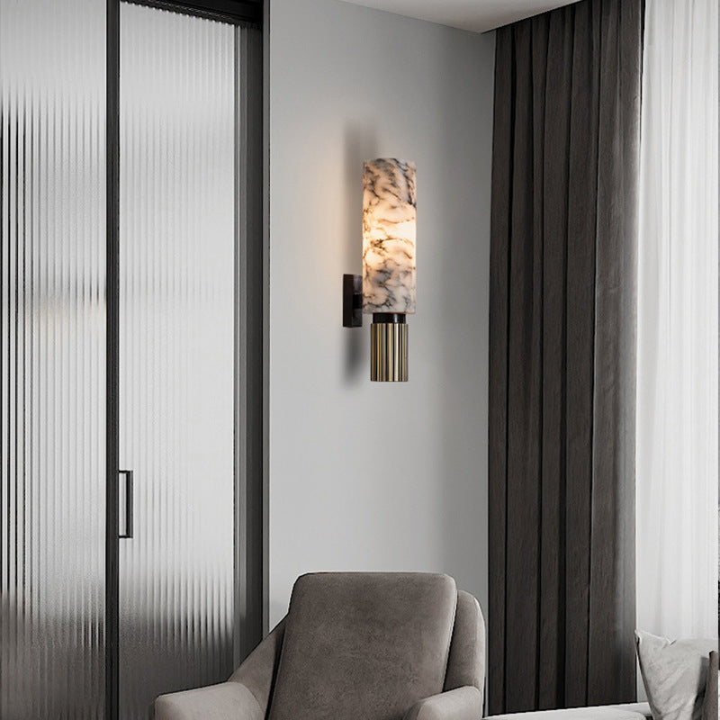 Copper Stone Wall Lamp | Contemporary Design for Modern Interiors 4