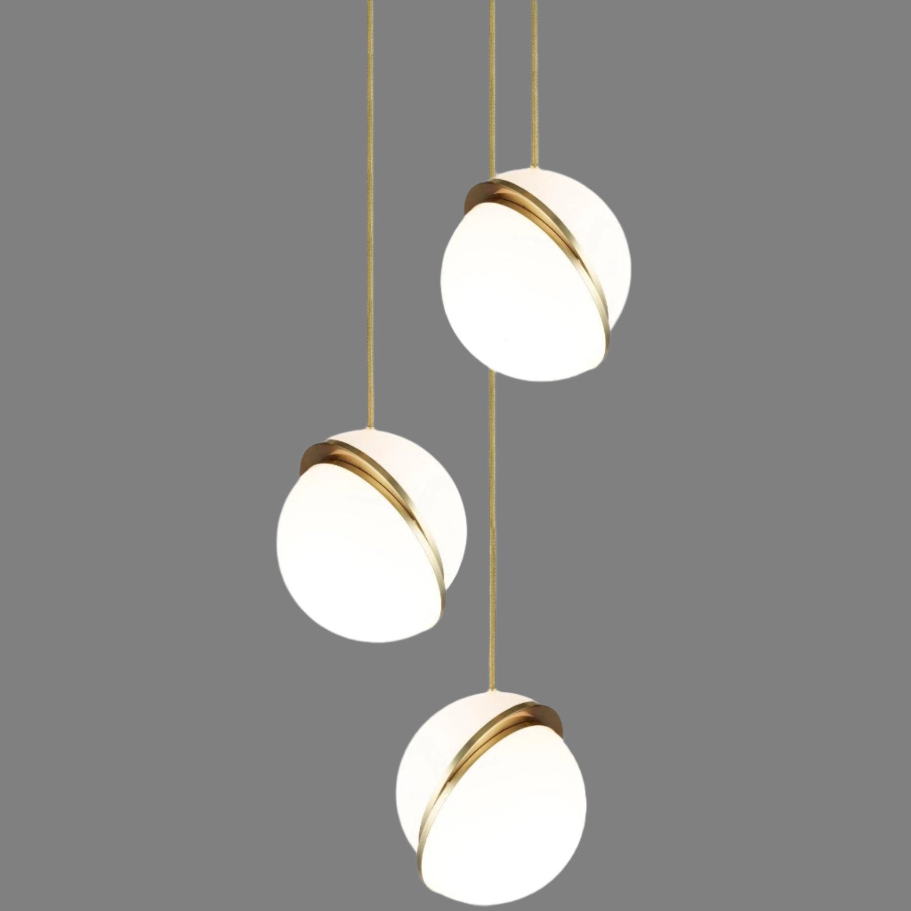 Crescent Moon Pendant Light | Unique Acrylic Design for Cozy Ambiance 1