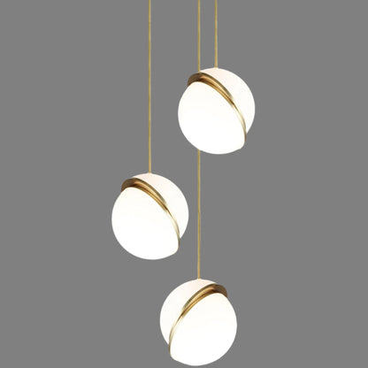 Crescent Moon Pendant Light | Unique Acrylic Design for Cozy Ambiance 1