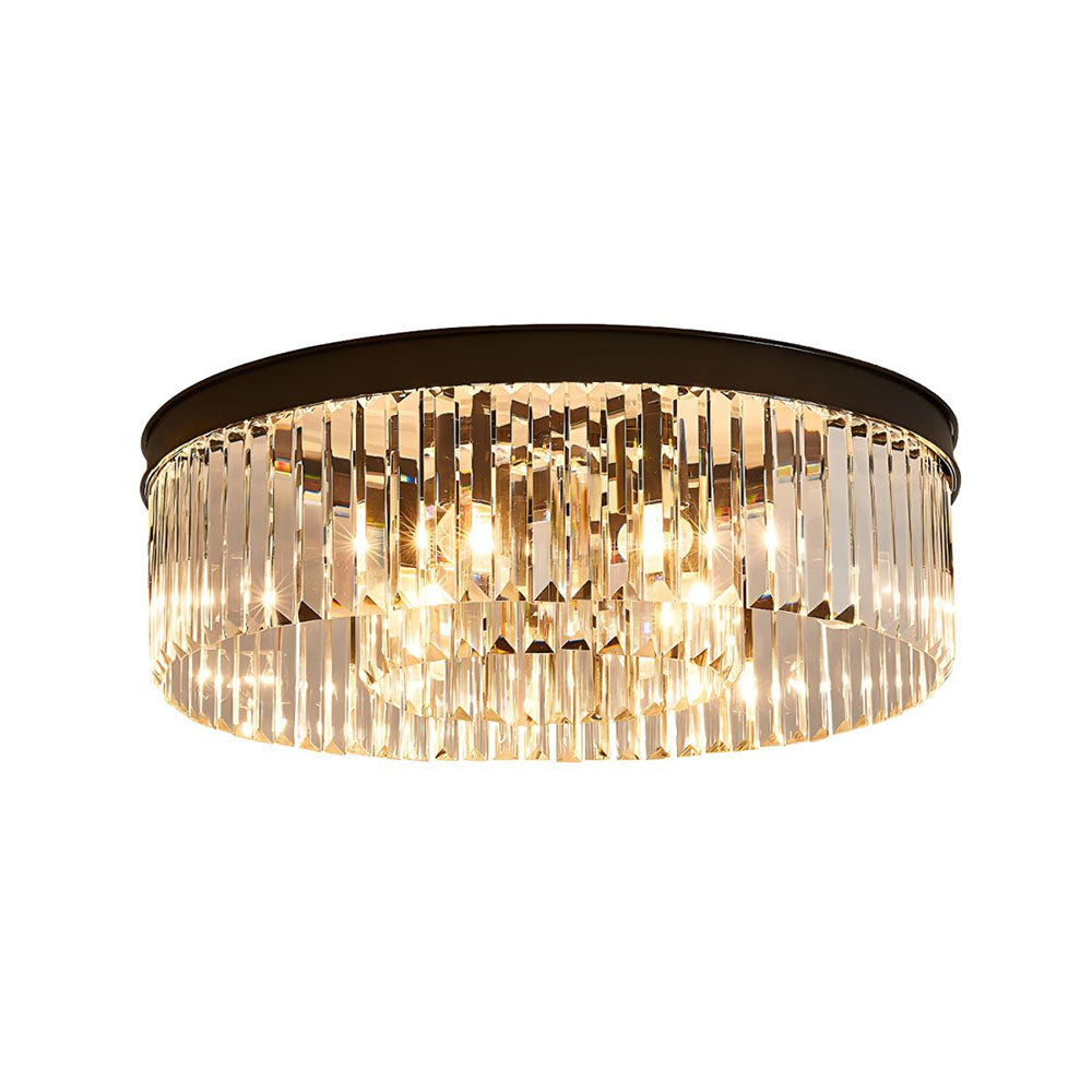 Crystal Flush Ceiling Light | Elegant Design for Living Spaces 4