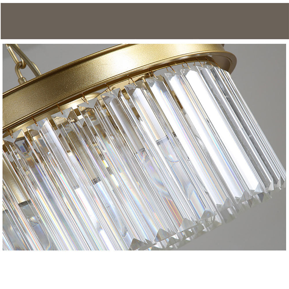 Crystal Flush Ceiling Light | Elegant Design for Living Spaces 5