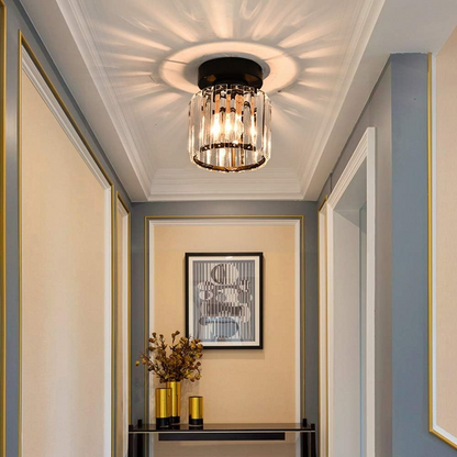 Crystal Glass Ceiling Light | Elegant Design for Compact Spaces 10